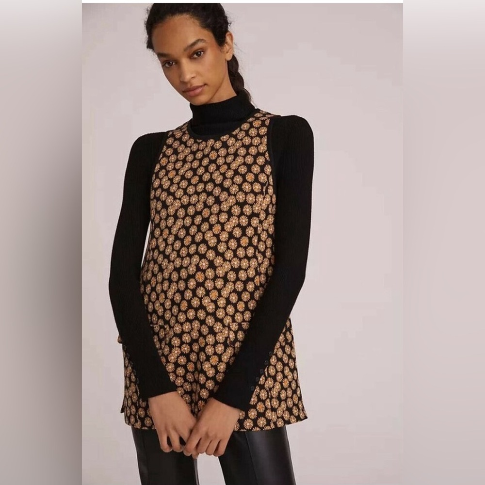 Maeve Jacquard Tunic Top NWT